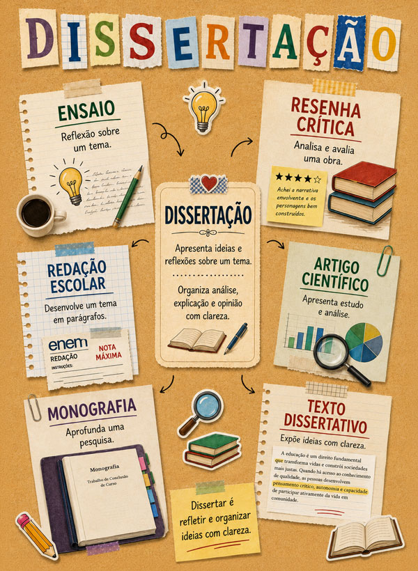kit-cartaz-papel-kraft-tipologias-textuais 6 Painel Dissertação
